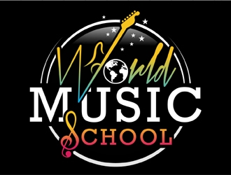 World Music Schools logo design by MAXR