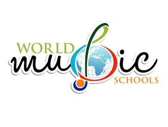 World Music Schools logo design by DreamLogoDesign