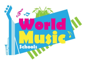 World Music Schools logo design by Suvendu