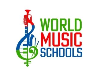 World Music Schools logo design by b3no
