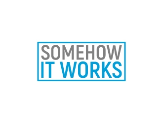 Somehow It Works logo design by kasperdz