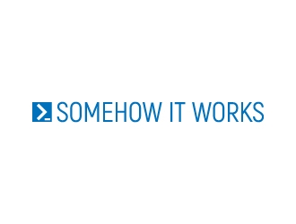 Somehow It Works logo design by kasperdz