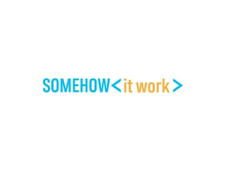 Somehow It Works logo design by kasperdz