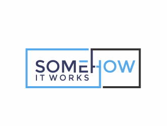 Somehow It Works logo design by Louseven
