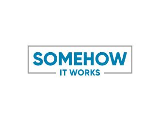 Somehow It Works logo design by done