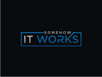Somehow It Works logo design by bricton