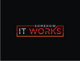 Somehow It Works logo design by bricton