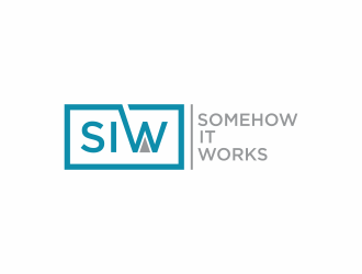 Somehow It Works logo design by hopee