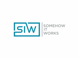 Somehow It Works logo design by hopee