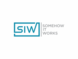 Somehow It Works logo design by hopee