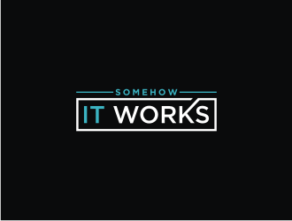 Somehow It Works logo design by bricton