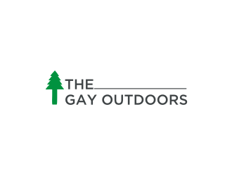 The Gay Outdoors  logo design by Diancox