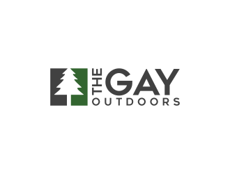 The Gay Outdoors  logo design by pakderisher