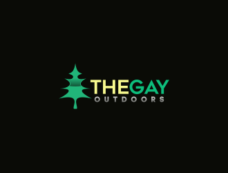 The Gay Outdoors  logo design by pakderisher