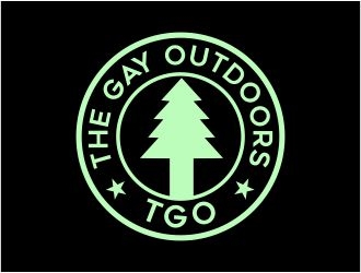 The Gay Outdoors  logo design by 48art