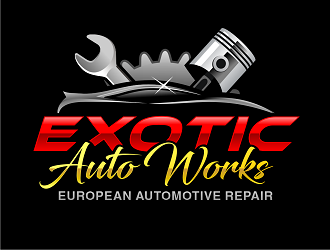 Exotic Auto Works Logo Design - 48hourslogo