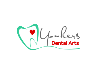 Yonkers Dental Arts logo design by ROSHTEIN