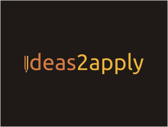ideas2apply logo design by bunda_shaquilla
