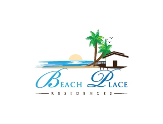 BEACH PLACE RESIDENCES logo design by zakdesign700