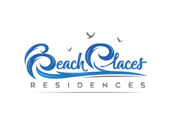 BEACH PLACE RESIDENCES logo design by schiena