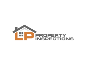 LP Property Inspections logo design by pakderisher