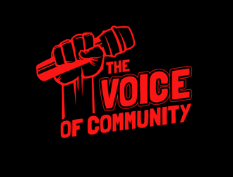 The Voice of Community (TVoC) logo design by megalogos