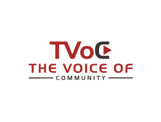 The Voice of Community (TVoC) logo design by bricton