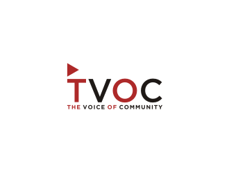 The Voice of Community (TVoC) logo design by bricton