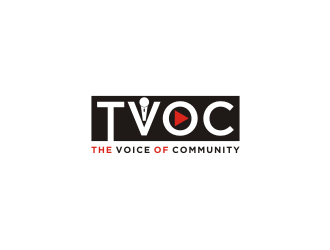 The Voice of Community (TVoC) logo design by bricton