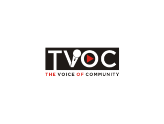 The Voice of Community (TVoC) logo design by bricton