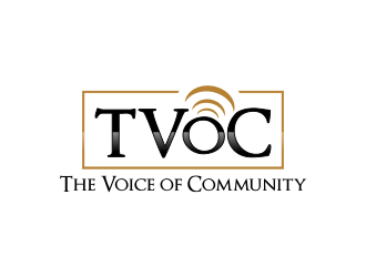 The Voice of Community (TVoC) logo design by akhi