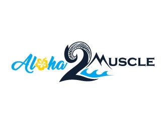 Aloha2Muscle logo design by daywalker