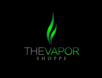 The Vapor Shoppe logo design by Marianne