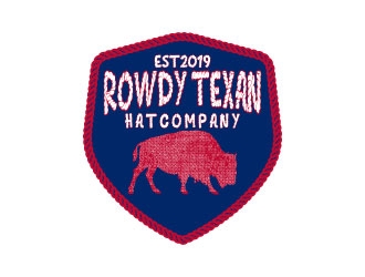 Rowdy Texan Hat Company logo design by AYATA