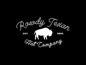 Rowdy Texan Hat Company logo design by ammad