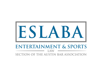 Entertainment & Sports Law Section of the Austin Bar Association (ESLABA) logo design by savana