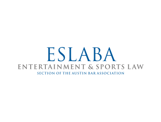 Entertainment & Sports Law Section of the Austin Bar Association (ESLABA) logo design by bricton