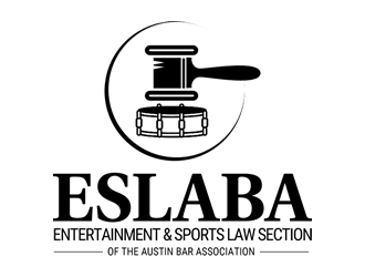Entertainment & Sports Law Section of the Austin Bar Association (ESLABA) logo design by Coolwanz