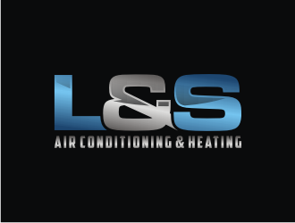 L & S Air Conditioning & Heating logo design by bricton