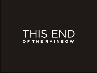 This End of the Rainbow logo design by bricton