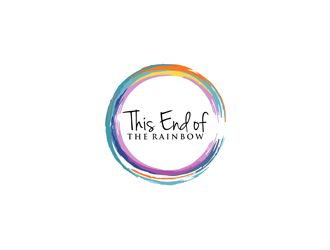 This End of the Rainbow logo design by alby