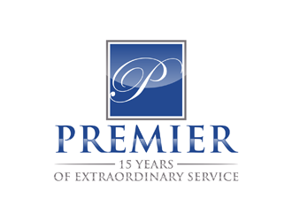 15 years of extraordinary service @ Premier logo design by johana