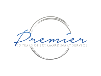 15 years of extraordinary service @ Premier logo design by RIANW