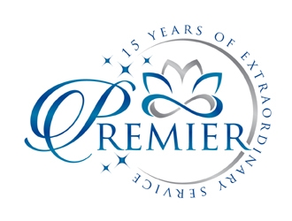 15 years of extraordinary service @ Premier logo design by MAXR