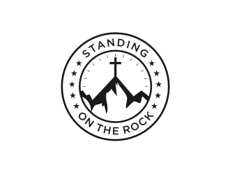 Standing on the Rock or Dancing in the Rain logo design by scolessi