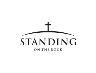Standing on the Rock or Dancing in the Rain logo design by scolessi