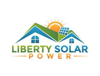 Liberty Solar Power logo design by BrightARTS