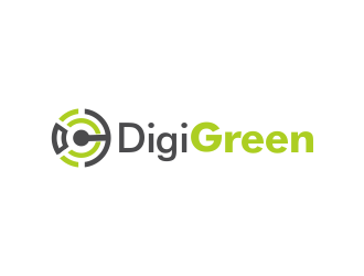DigiGreen logo design by Greenlight