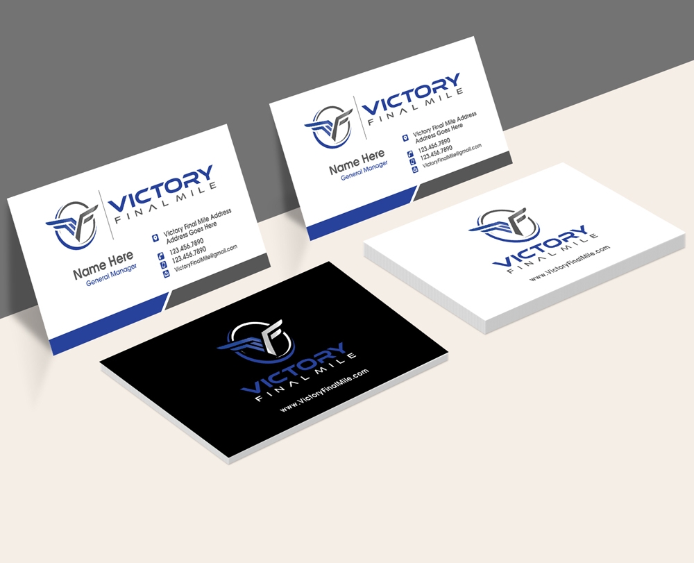 Victory Final Mile logo design by abss