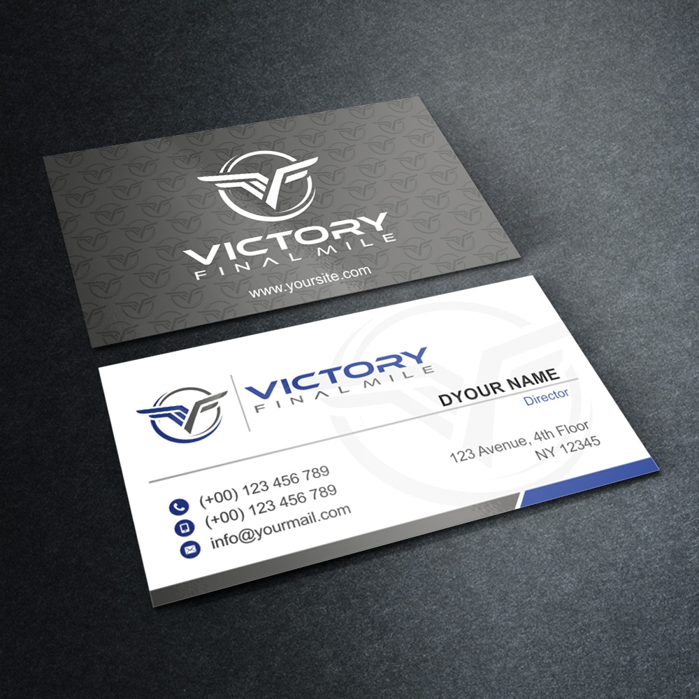 Victory Final Mile logo design by Kindo